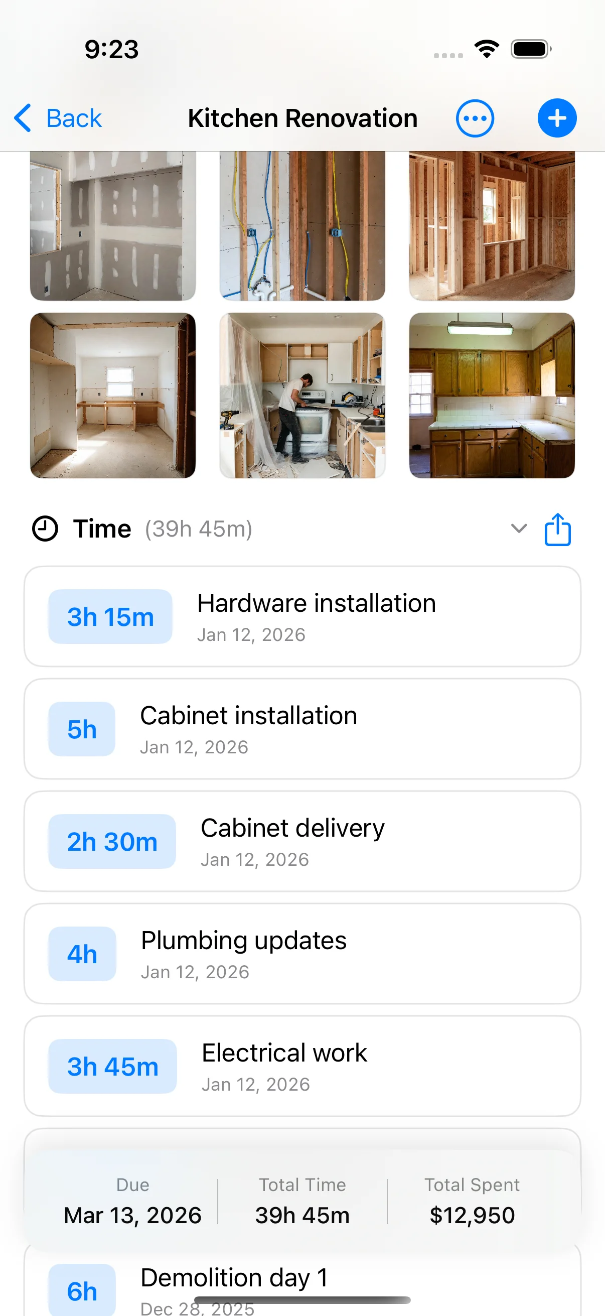 Dimostra com'era — Home Stories on iPhone
